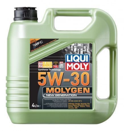 Фото Масло моторное НС-синтетическое Molygen New Generation 5W-30 LiquiMoly 4л (9042)
