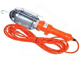 Переноска гаражная (шнур 10м) без ламп 220В