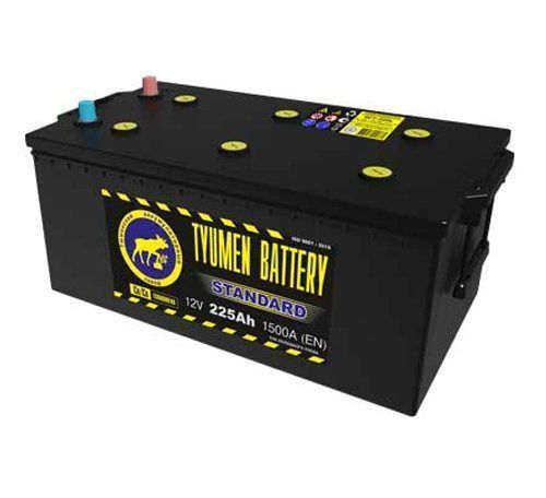 Аккумуляторная батарея Tyumen Battery 6СТ-225LR STANDARD обратной полярности