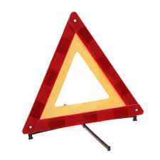 Знак аварийной остановки маленький с аракалом(пластиковая коробка) на пластиковых ножках ГЛАВДОР фото 