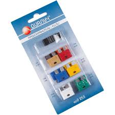 Предохранитель флажковый UNI (уп. 12шт.) с пинцетом Диалуч фото 