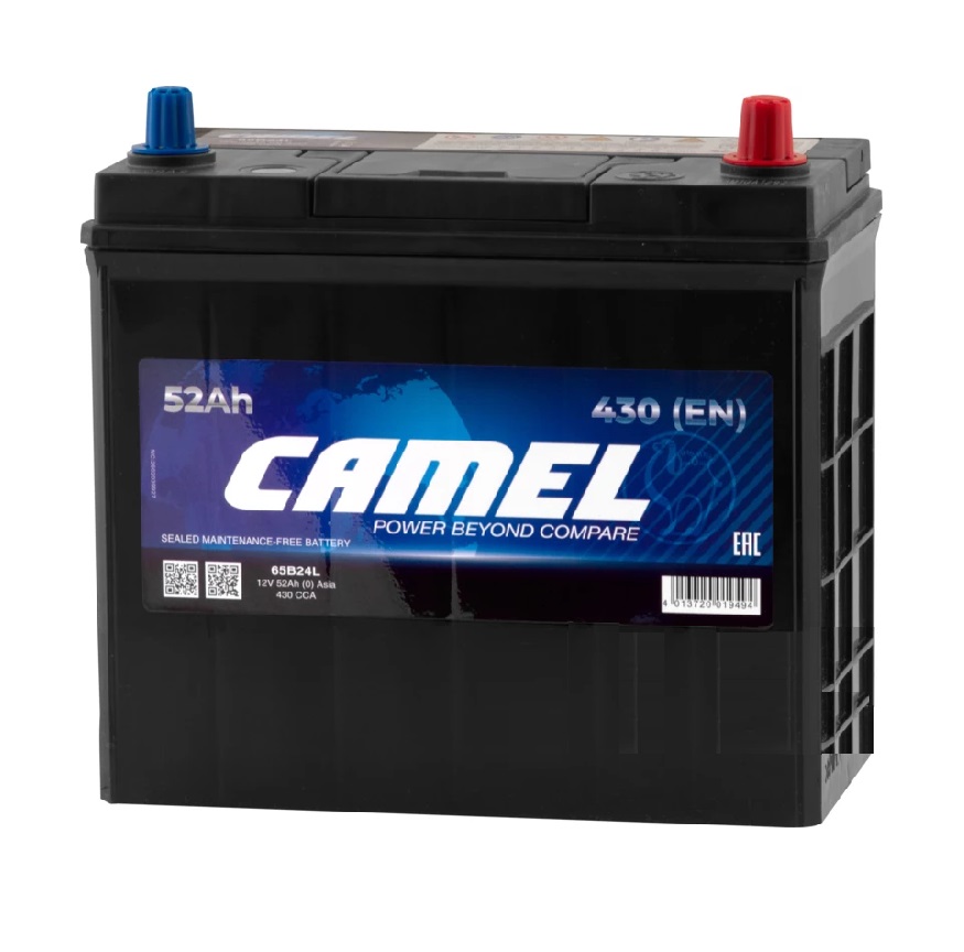 Аккумуляторная батарея HARD 6СТ-55VL ASIA обратной полярности