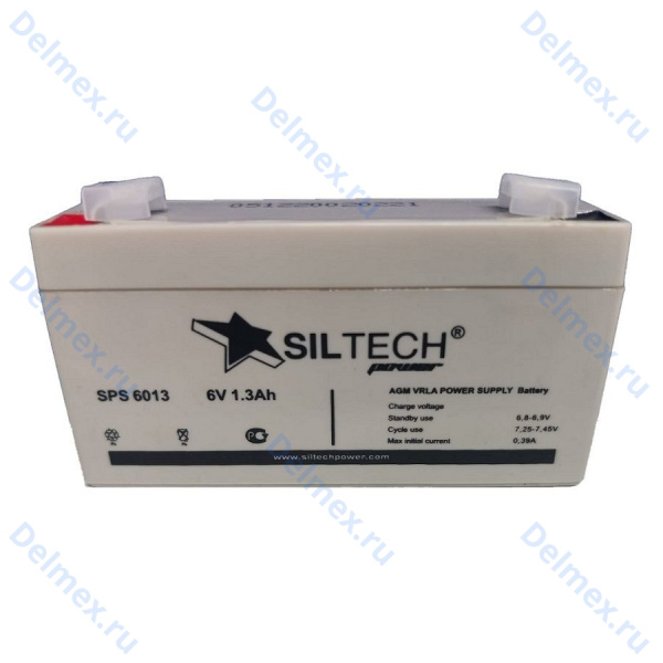 Аккумуляторная батарея SILTECH 3ТБ-1.3 6013 AGM