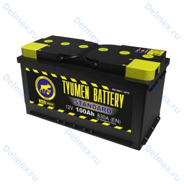 Аккумуляторная батарея Tyumen Battery 6СТ-100L STANDARD прямой полярности