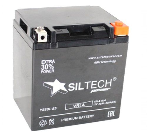 Аккумулятор SILTECH 12V30 VRLA зал о.п.
