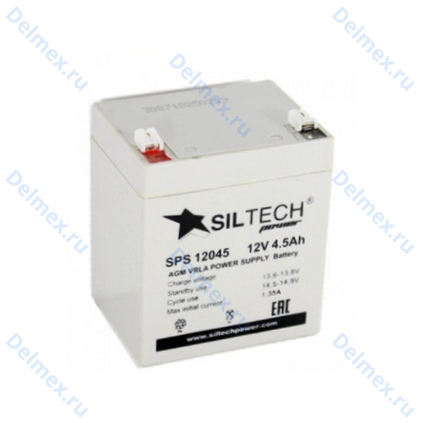 Аккумуляторная батарея SILTECH 6ТБ-4.5 12045 AGM