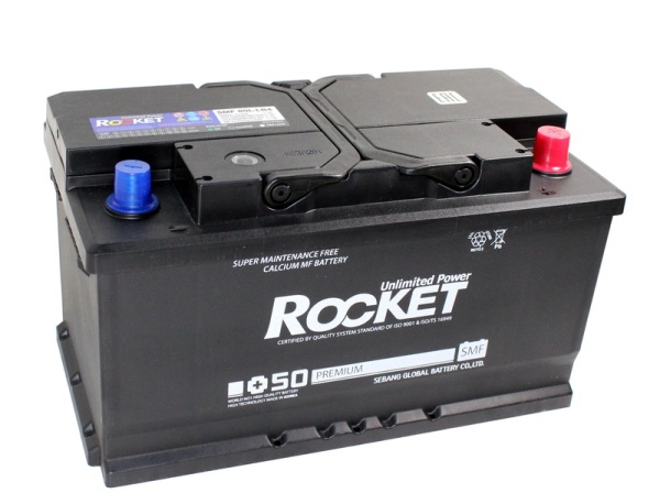 Аккумуляторная батарея ROCKET 6СТ-80 обратной полярности