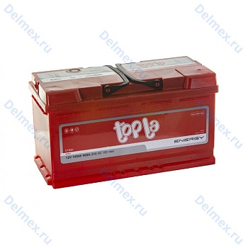 Аккумуляторная батарея TOPLA 6СТ-100L Energy обратной полярности 900A (108400)