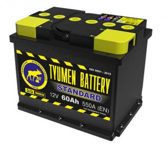 Аккумуляторная батарея Tyumen Battery 6СТ-60L STANDARD
