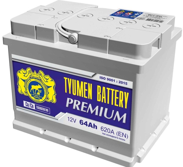 Аккумуляторная батарея Tyumen Battery 6СТ-64L PREMIUM