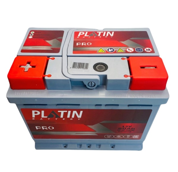 Аккумуляторная батарея 6СТ-60 PLATIN PRO  (56069) пп фото 