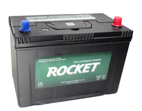 Аккумуляторная батарея ROCKET 6СТ-95 EFB Asia обратной полярности