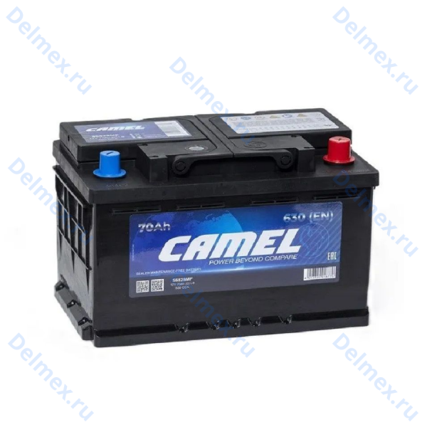 Аккумуляторная батарея 12V 70Ah (0) LB CAMEL (56828MF) оп низк. фото 