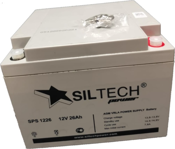 Фото Аккумуляторная батарея SILTECH 6ТБ-26 1226 AGM