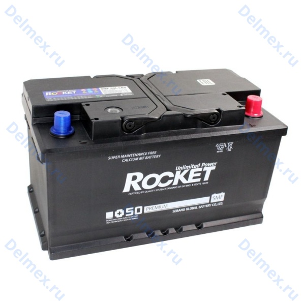 Аккумуляторная батарея ROCKET 6СТ-80 обратной полярности