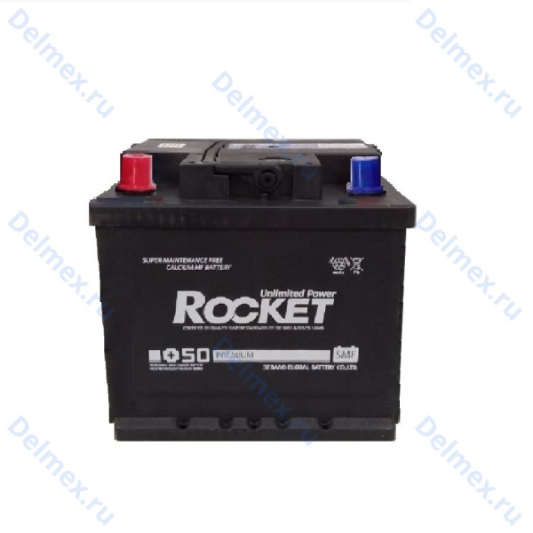 Аккумуляторная батарея ROCKET 6СТ-55 прямой полярности фото 