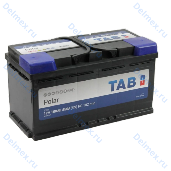 Аккумуляторная батарея TAB 6СТ-100 POLAR обратной полярности 850А фото 