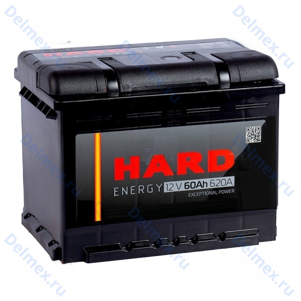 Фото Аккумуляторная батарея HARD 6СТ-60VL прямой полярности