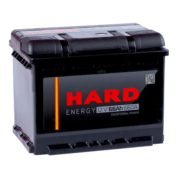 Фото Аккумуляторная батарея HARD 6СТ-66VL прямой полярности