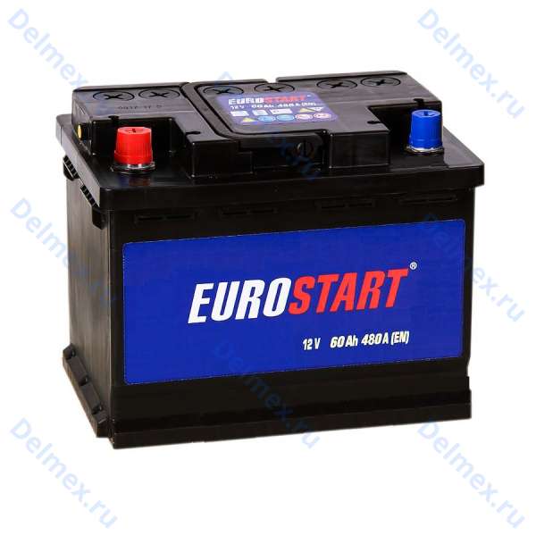 Аккумуляторная батарея EUROSTART Blue 60Ah прямой полярности фото 